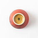 くらわんか3.6碗　朱巻わらぶき