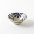 しのぎ深鉢中　琉球るり唐草