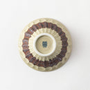 しのぎ深鉢中　琉球サビ唐草