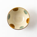 しのぎ深鉢中　琉球水玉