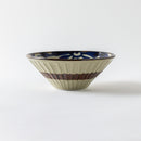 しのぎ深鉢大　琉球るり唐草