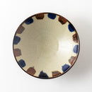 櫛目8.0めん鉢　琉球点紋