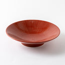 千段9.0めん鉢　千段朱