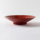 千段9.0めん鉢　千段朱