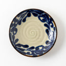 7.0深皿　琉球るり唐草