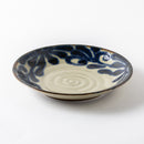 7.0深皿　琉球るり唐草