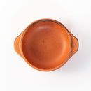 耐熱丸グラタン小　レンガ