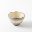 粉引吹き　ラウンド多用碗