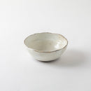 荒土　リム小鉢　粉引