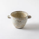 荒土　耳つき小鉢　粉引