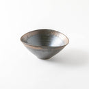 たわみ大鉢　クジャク