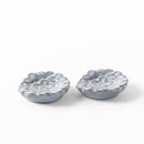 花ペア箸置　グレー