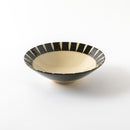 黒十草中白深鉢