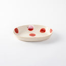 りんご　エッグプレート　赤