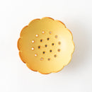 フラワー水切りボウルYE