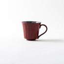 根来 面取りマグ 花紋