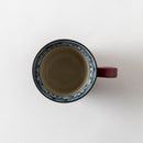 根来 面取りマグ 花紋