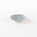 楕円小皿七宝染