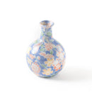 花とっくり大友禅青