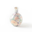 花とっくり大友禅紫