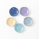 箱入り豆皿５色セット麻の葉