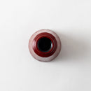 根来 面取り湯呑み 花紋