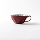 根来 そぎスープカップ 花紋