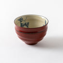 根来 たっぷり碗 シダ