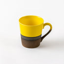 金彩マグカップ黄色