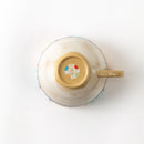 手描きスープカップ　ドット＆ライン