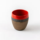 金彩焼酎ビールカップ　赤