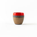 金彩焼酎ビールカップ　赤