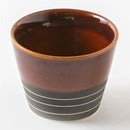 そばちょこカップ　茶