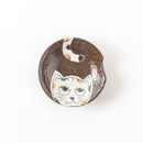 箸置き豆皿　ねこ