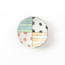 箸置き豆皿　ドット＆ライン