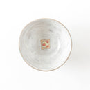 手描きごはん茶碗　ドット＆ライン