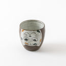 焼酎ビールカップ　ねこ