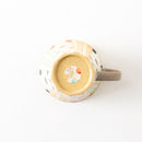 手描きマグカップ　ドット＆ライン