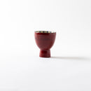 根来 高台盃 十草