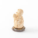 お地蔵様　焼きしめ　小