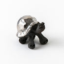 かめ　赤絵　プラチナ