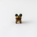 カエル　赤絵　ゴールド