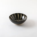 黒十草紬bowl