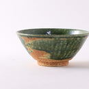 織部流し 飯碗