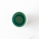 線刻　山路カップ　青白