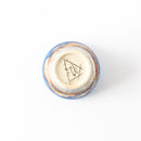 線刻　ミニカップ　トルコブルー