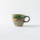 線刻　ビッグカップ　オリベ