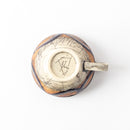 線刻　カフェスープ　パープル