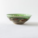 線刻　センターボール(大)　ヒワグリーン