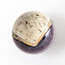 線刻　万能平鉢　パープル